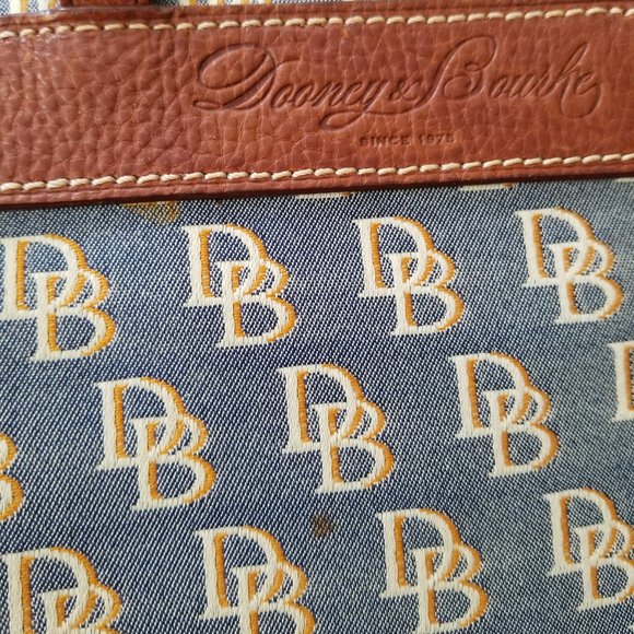 Canvas Dooney and Bourke Top Handle Bag - Picture 4 of 10